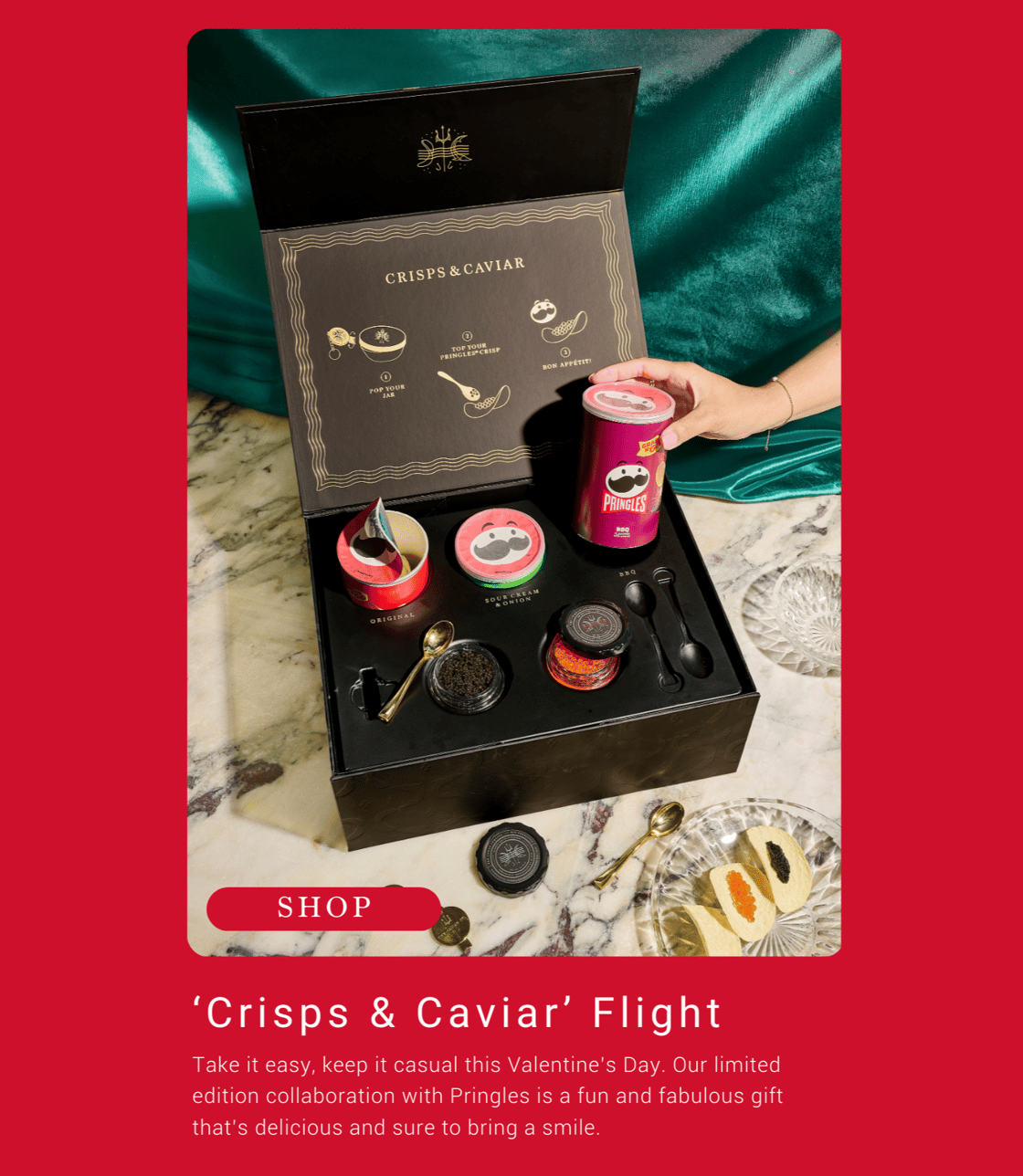 Crisps & Caviar Flight